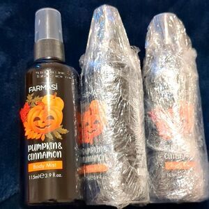 Pumpkin spice body spray